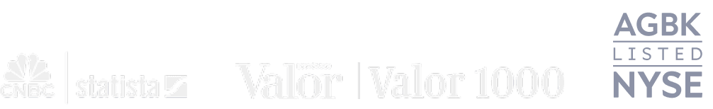 CNBC e Valor 1000 e AGBK